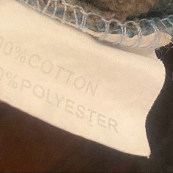 Denim Shacket Jacket Aztec Geometric Bohemian Colorful Woven Designs Unisex - Picture 6 of 9